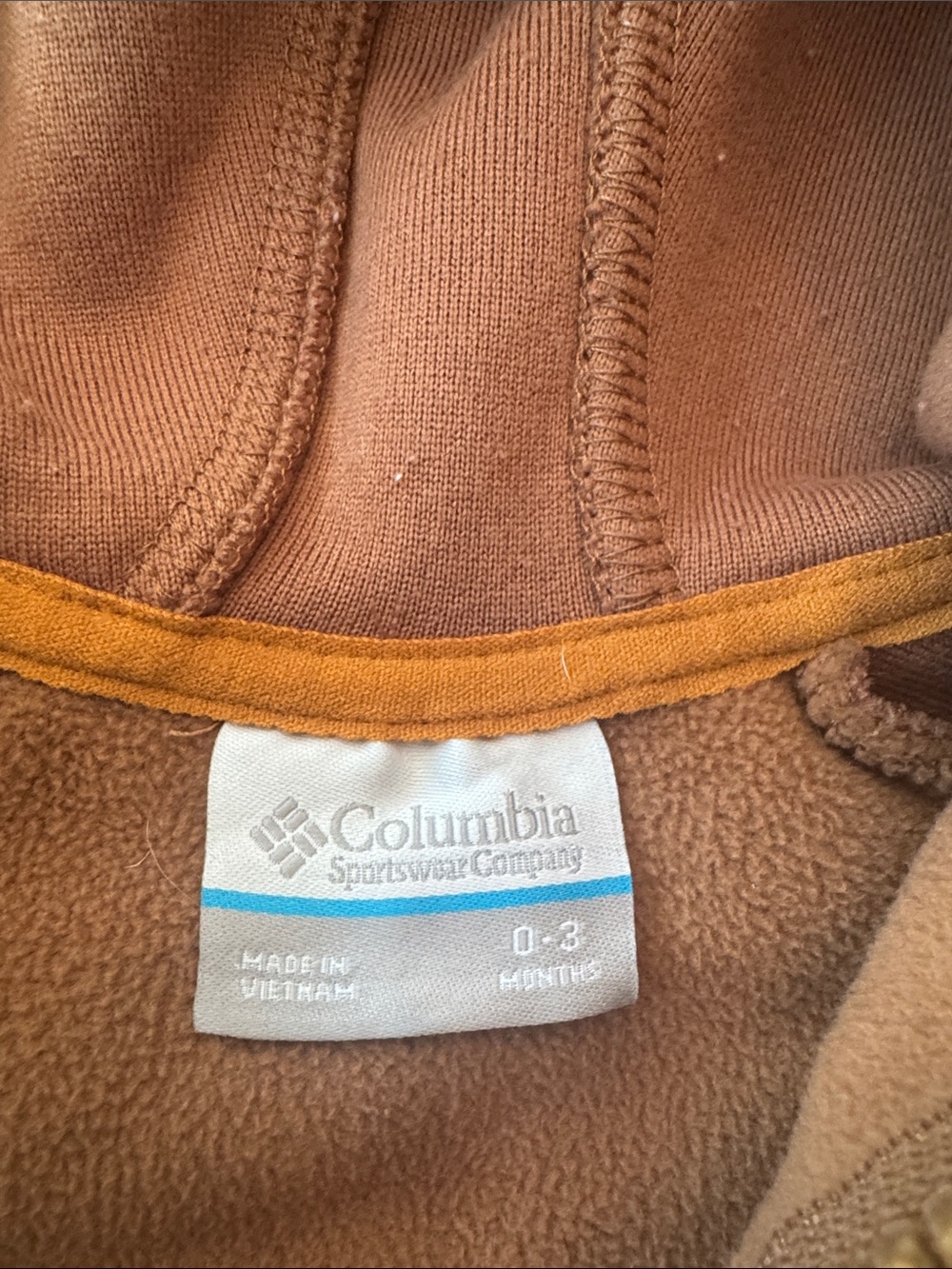 Columbia Brown Teddy Bear Hooded Sherpa Jacket - Picture 2 of 5